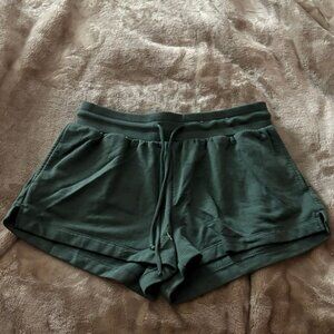 Stars Above Forest Green Athletic Shorts